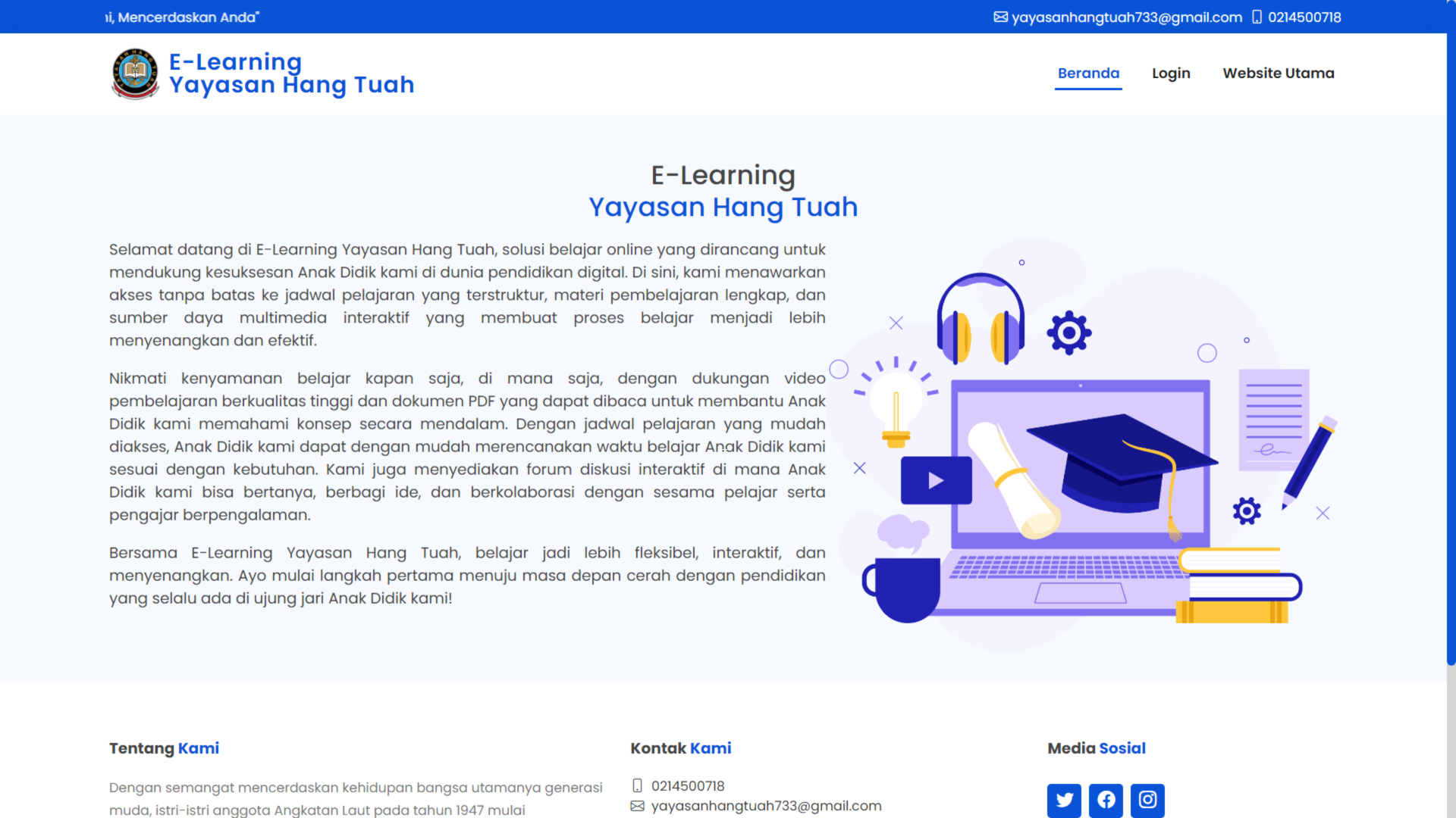 E-Learning Yayasan Hang Tuah